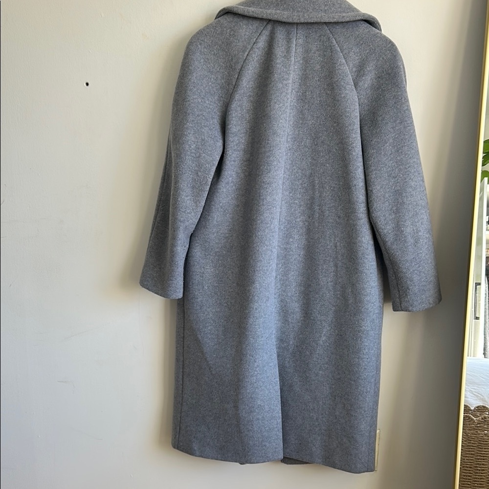 Banana Republic | Petite Grey Full Length Coat - Picture 8 of 8